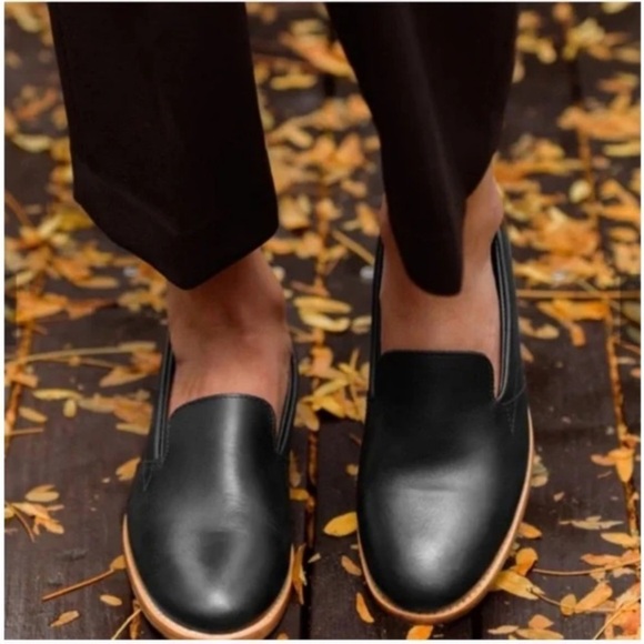 Patina Portland Leather Goods Genuine Leather Rounded Toe Loafer 6.5 Preppy - Picture 5 of 16